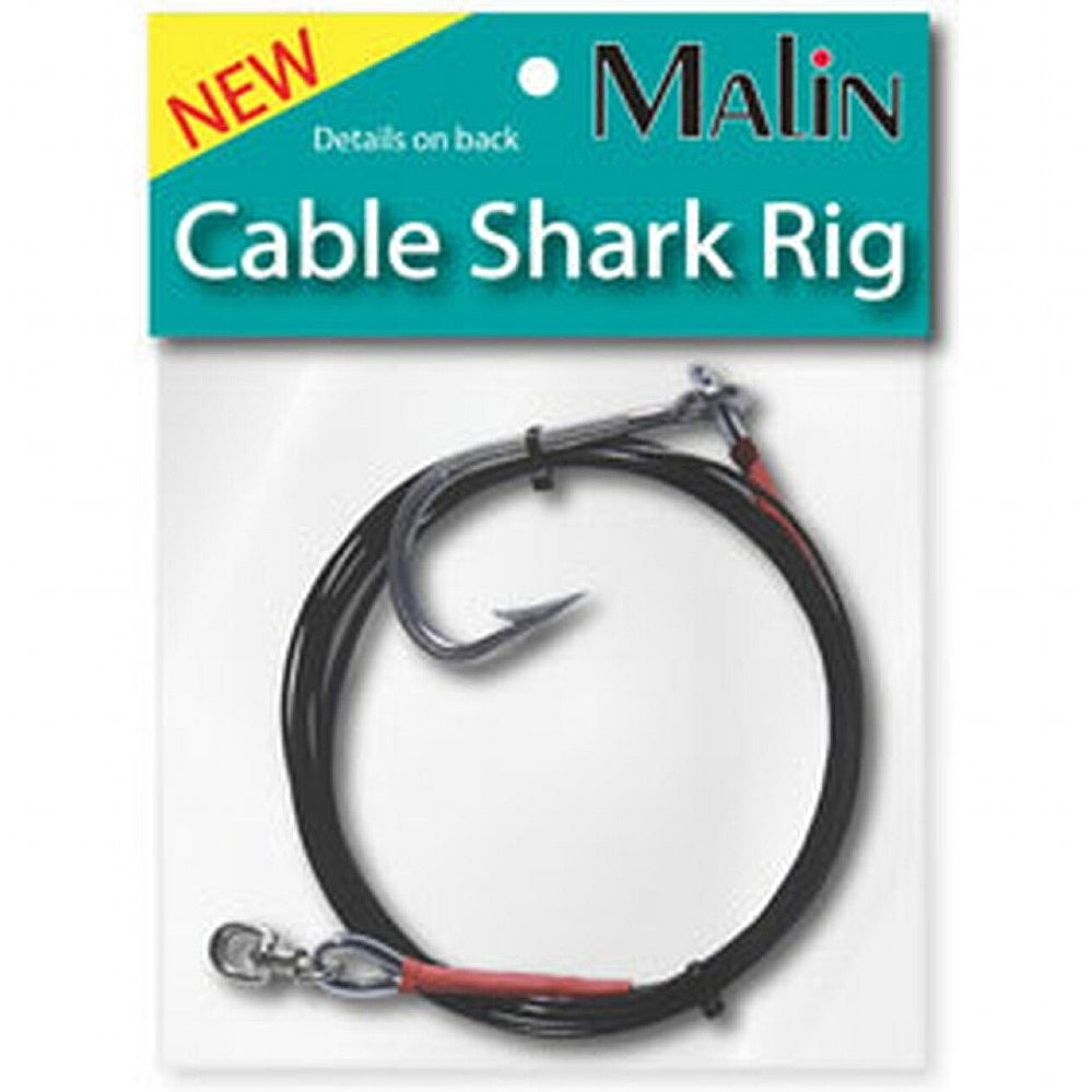 Malin 6FT Surf Stainless Steel Coated Sharkrig Clear, 10,0 Rigging