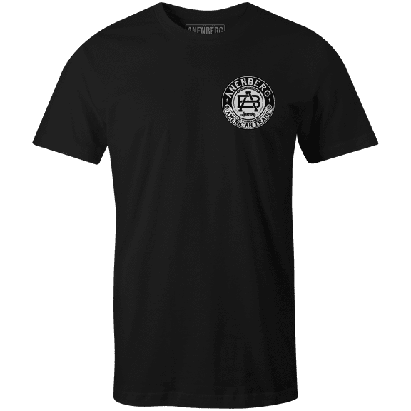 Anenberg, Crest Classic American Made Mens Crew Neck Tee Shirt