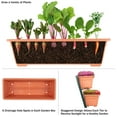 thumbnail image 3 of Pure Garden 5 Tier Vertical Planter Raised Garden Beds, Terracotta, 3 of 10