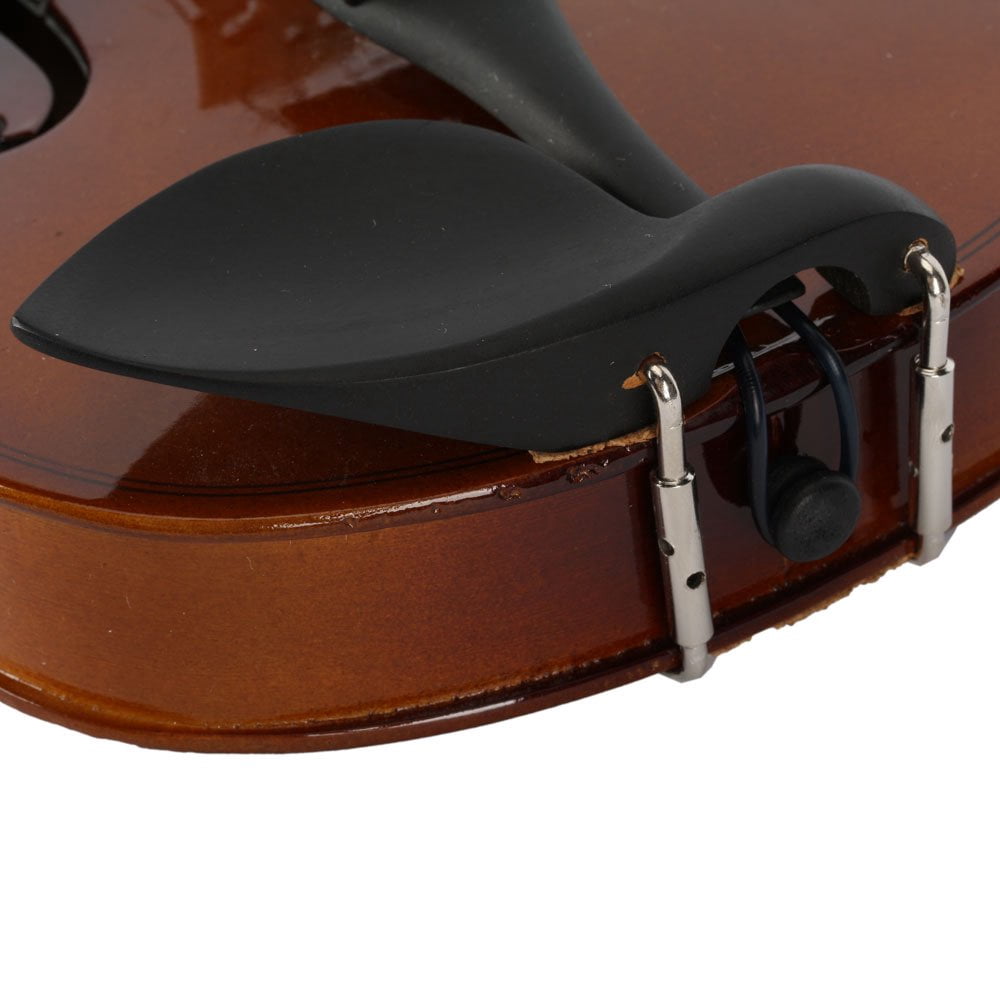 New 1/8 Acoustic Violin Case Bow Rosin Natural