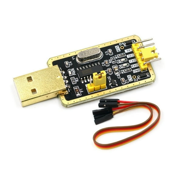 CH340G USB to TTL Module for Arduino RS232 to Serial Port Converter with Firmware Cable