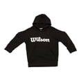 thumbnail image 1 of Sudadera Wilson para Niño con Capucha y Bolsillo Enfrente Negro Talla 8, 1 of 4
