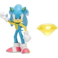 thumbnail image 5 of Sonic The Hedgehog 30th Anniversary Neon Sonic Jakks 4" Inch Figure Wave 5 2021, 5 of 5