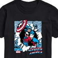 thumbnail image 3 of Marvel Captain America - Comic Book Panels - Men's Short Sleeve Graphic Tee, 3 of 5