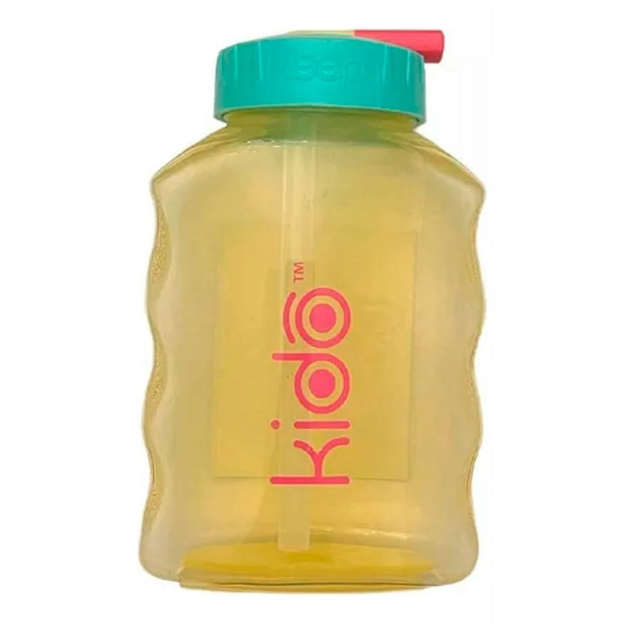 Botella Para Tomar Jugos Marca Kido Kinder Amarillo