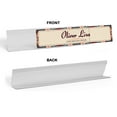 thumbnail image 2 of Printtoo Personalized Desk Name Plate Pretty Mandala Custom Acrylic Office Desk Name Plate Accessory 2x10 Inches, 2 of 5
