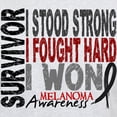 thumbnail image 3 of CafePress - Survivor 4 Melanoma Shirts And Gifts Light T Shirt - Men's Classic Graphic T-Shirt, 3 of 4