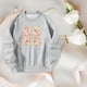 thumbnail image 1 of Sudadera para mujer, ropa de otoño, sudadera con estampado de letras de dibujos animados, sudadera con cuello redondo para mochilero, senderismo y L Yinane sudadera gráfica, 1 of 8