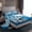 Gray Blue, variant on jejeloiu American Rugby City Twin Sheet Sets,Red Football Helmet Bedding For Boys Kids 3 Pieces