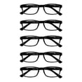 thumbnail image 2 of Paquete De 5 Lentes 1 Dioptría Magma Life Para Computadora Y Lectura Con Tecnología Blue Light, Modernos Armazones En Color Negro, Gafas Para Hombre Y Mujer, 2 of 8