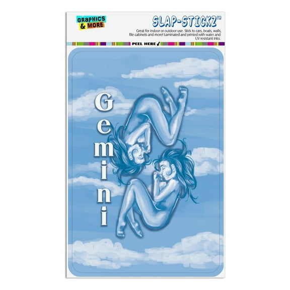 Gemini the Twins Zodiac Horoscope Home Business Office Sign
