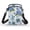Cartoon Axolotl, variant on The Image of the British Flag Women Messenger Bag Leakproof Polyester Adults 4.33x1.97x7.09 for Outdoor Travel Daily Use