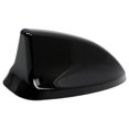 thumbnail image 4 of Cubierta de la de la del tiburón del coche Decoración Recortar cubierta de de de radio exterior Se la la adaptaciónción a Negro Soledad Cubierta de antena, 4 of 7