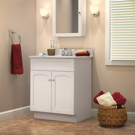 Foremost Heartland 16.625-in. White Bathroom Medicine Cabinet