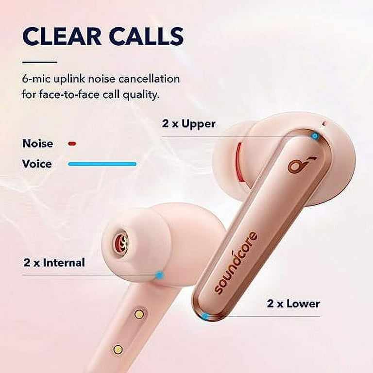 Open Box Soundcore Anker Liberty Air 2 Pro True Wireless Earbuds Headphones A3951 - Pink - Walmart.com Open Box Soundcore Anker Liberty Air 2 Pro True Wireless Earbuds Headphones A3951 - Pink - Walmart.com