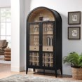 thumbnail image 1 of Modway Nolan Arched Bar Cabinet in Black, 1 of 10
