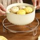 thumbnail image 4 of Stainless Steel Pot Rack 304 Thick Insulation And Scalding Proof Pot Mat For Household Kitchen Pot Rack Storage Rack Steaming Rack Bracket, 4 of 6