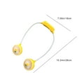 thumbnail image 3 of XWSHYW Admirador Ventilador de Cuello Portátil Deportivo, Manguera Plegable, Carga Usb, Batería de Larga Duración, Ajuste de Tres Velocidades, Ventilador Pequeño, Ventilador Silencioso Portátil para, 3 of 6