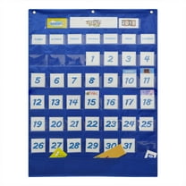 MAGICLULU 3pcs Unprinted Wind Desk Calendar Pocket Charts for Classroom  Presentation Supplies Table Top Pocket Chart Blank Desk Calendar Pocket  Tools