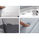 thumbnail image 5 of Granjero Gordo Alfombra de baño de fibra ultrafina, ultra suave, antideslizante y que absorbe el agua, esponja viscoelástica (marrón), 5 of 5