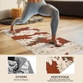 thumbnail image 4 of Pioneer Flower Floral Print Pattern Hot Yoga Mat Towel Non Slip for Hot Yoga - Quick-Drying Yoga Mat Cover with 4 Corner Pockets with Travel Bag - Hot Yoga Towel Non Slip 74"x26", 4 of 6