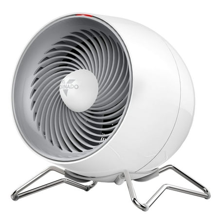 Vornado Pivot Heat Whole Room Heater, Quiet Portable Heater for Office, Bedroom or Dorm Room, 2 Heat Settings with Adjustable Thermostat, Ice White