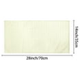 thumbnail image 7 of Unique Bargains Hand Towels 14" x 28" Soft Absorbent Towel Sets for Bathroom Hotel Kitchen White 4pk, 7 of 7