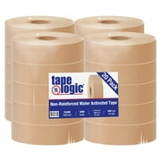 Tape Logic #5000 Non Reinforced Water Activated Tape 1 1/2x500' Kraft 20/Case T155000