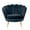 Blue, variant on Heavenly Collection Glam Velvet Accent Chair, Green Upholstered Chair with Gold Metal Legs, Modern Luxury Seating for Living Room or Bedroom