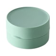 thumbnail image 1 of Toystoory Caja de almacenamiento de baño ABS, Color sólido, redondo, a prueba de polvo, a prueba de fugas, reutilizable, lavable, accesorios para el Cocina y Comedor Verde Toystoory HA067311-04, 1 of 6