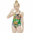 thumbnail image 6 of Animal Crossing Girls One Piece Swimsuits Quick Dry Bathing Suit Swimwear Swimming Suit 9-11Y(140cm), 6 of 8