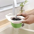 thumbnail image 3 of Kezqiaxn Whales-Shaped Kitchen Sink Strainer Foldable Drainage Baskt, Silicone Strainer Basket, Drain Basket, Colander with Handle, Wash Vegetables and Fruit, Filter Food Residues, 3 of 3