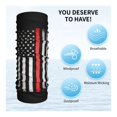thumbnail image 4 of Neck Gaiter Face Mask Men Women Thin Red Line Flag Fireman Seamless Bandana Face Cover Scarf Mask Balaclava Headband, 4 of 7