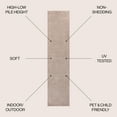 thumbnail image 4 of JONATHAN Y SCANDINAVIAN 2 x 8 Runner Rug, Odense Minimalist Angle Geometric - Light Taupe, SCN101C-28, 4 of 9