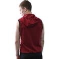 thumbnail image 3 of Chaleco Con CapucAjustado ChaqueSin Mangas Con Cordón CremalleCon Bolsillos PaHombres Borgo48, 3 of 7