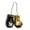 Black/Gold, variant on Hayabusa Double Ended Bag Classic Sphere - Black, 12 Inches