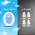 thumbnail image 2 of Febreze Small Spaces Air Freshener, Odor-Fighting, Linen & Sky Scent, 2 of 9