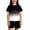 1-Black124, variant on Girls' Sweatsuit Brooklyn New York Letter Print Gradient Tee and Drawstring Shorts Casual Setï¼
