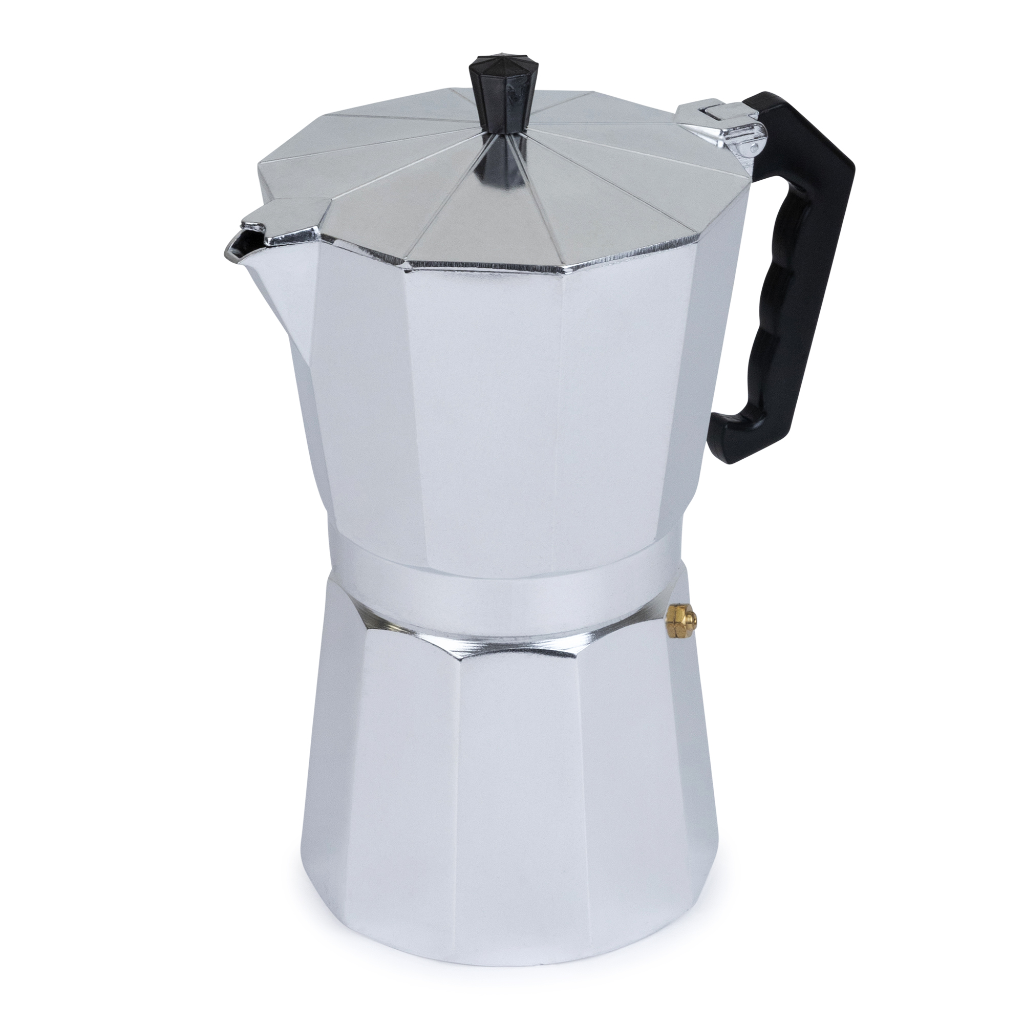 12 Cup Aluminum Espresso Maker - 6 Units