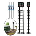 thumbnail image 4 of 3Pcs DIY Traffic Lights 1:87 HO Scale Traffic Model Train Crossing Light Lamp Signal Light B, 4 of 9