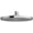 Chrome, variant on Riobel 468 2 GPM Single Function Rain Shower Head - Black