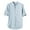 Light Blue, variant on Jinhomg Mens Big and Tall Casual Shirts Lightweight Comfy Short Sleeve Button Down Tops Dressy Solid Color Summer Shirt Daily Wear Holiday Sales Army Green XL
