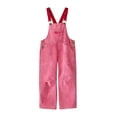 thumbnail image 2 of Otqutp Girls Loose Fit Denim Overalls Stretch Straight Leg Jeans Regular Fit Bib Jean Jumpsuits with Pockets Comfy Fashion Pants, 2 of 6