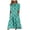 Green 3, variant on Pisexur Women's Floral Beach Dress Casual V Neck Swing Loose T-Shirt Dress Summer Short Sleeve Tunic Dresses with Pockets
