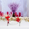 thumbnail image 5 of 30 Pack Christmas Tree Berry Stem, Decorative Bead Sticks, Glittery Twigs, Picks, Branches for Christmas Tree, Small Vase, Holiday, Wedding, Party (17 Inches, Purple), 5 of 8