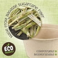 thumbnail image 5 of Brheez Disposable Souffle Cups - 100% Biodegradable & Compostable Bagasse Fiber, Natural, 2 oz, 100-pack, 5 of 7