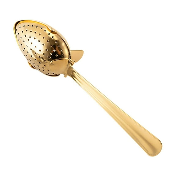 2025 Stainless Steel Tea Infuser Spoon with Handle Fine Mesh Strainer for Loose Leaf Tea and Coffee Artifact
