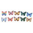 thumbnail image 2 of 10 Piezas Mariposa 3D Calcomanías Etiqueta de Pared Habitación Extraíble Decoración de 2, 2 of 6
