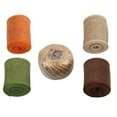 thumbnail image 3 of CIMAXIC Wedding 1Set Plain Color Ribbons Gift Wrapping Ribbons for Wedding Festival with Hemp Ropes,118.11"X2.36"X0.04", 3 of 4