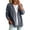 Grey-1, variant on Womens Classic Button Front Breathable Stretch Denim Jacket Cardigan Coat Relaxed Fit Lightweight Casual Long Sleeve Shacket